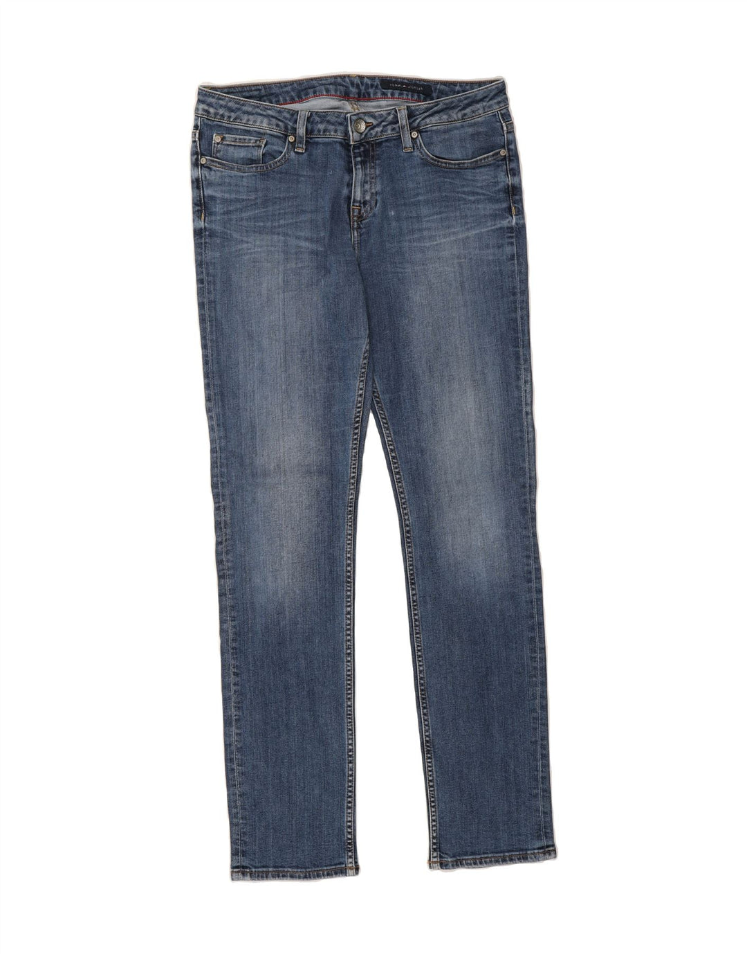 TOMMY HILFIGER Womens Slim Jeans W30 L32 Blue Cotton Vintage Tommy Hilfiger and Second-Hand Tommy Hilfiger from Messina Hembry 