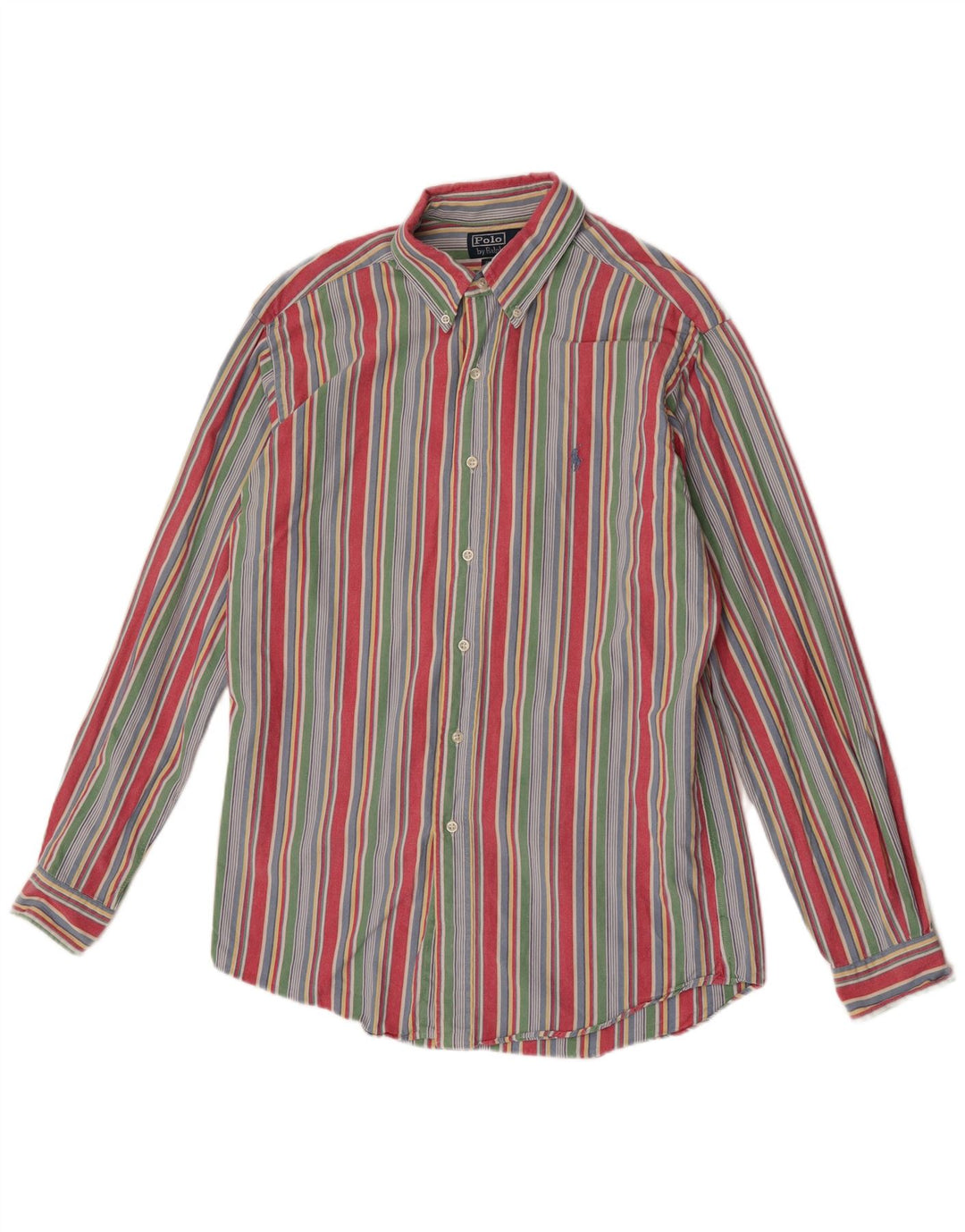 Polo Ralph Lauren Herre Custom Fit skjorte medium flerfarvet stribet bomuld