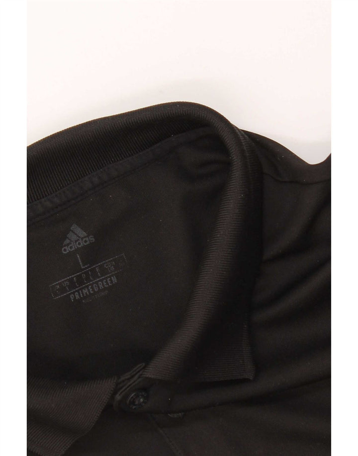 Adidas Polo shirt til mænd, stor sort