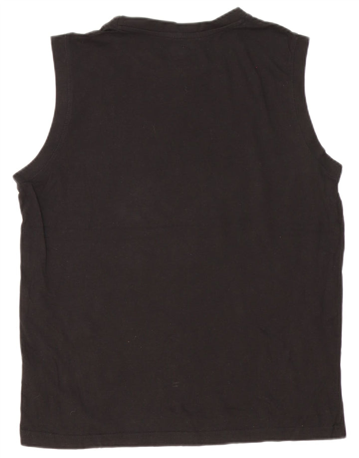 Kappa Herre Grafisk Vest Top XL Sort Bomuld