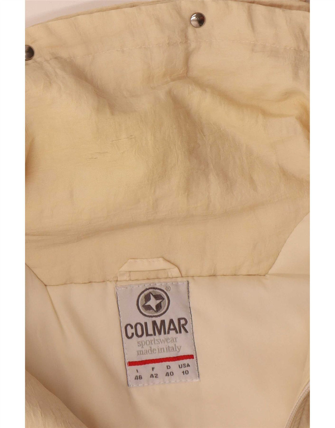 Colmar Dame Oversized Windbreaker Jacket IT 48 XL Gul