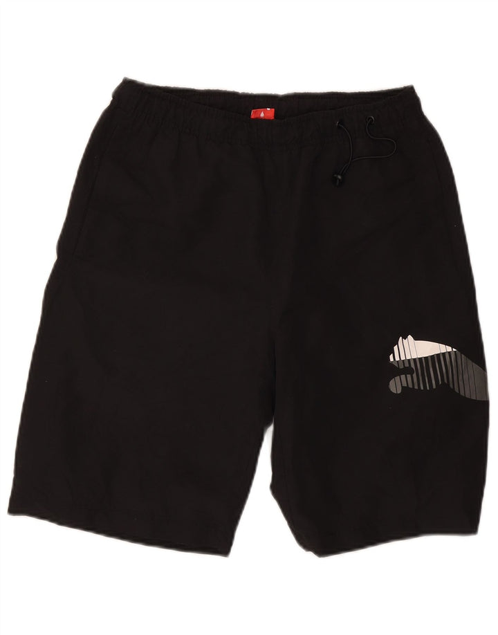Puma Herre grafiske sportsshorts Lille sort