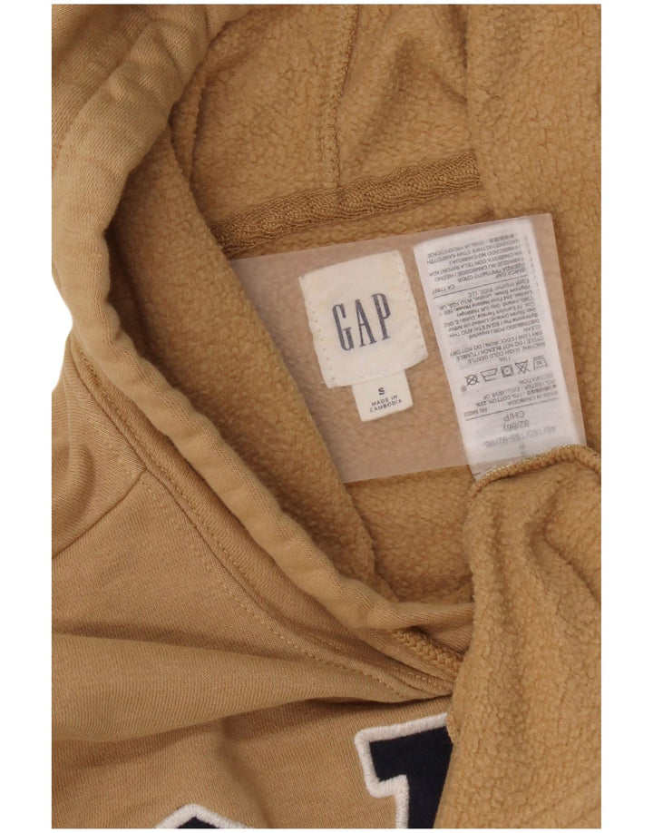 Gap grafisk hættetrøje til mænd, lille beige bomuld