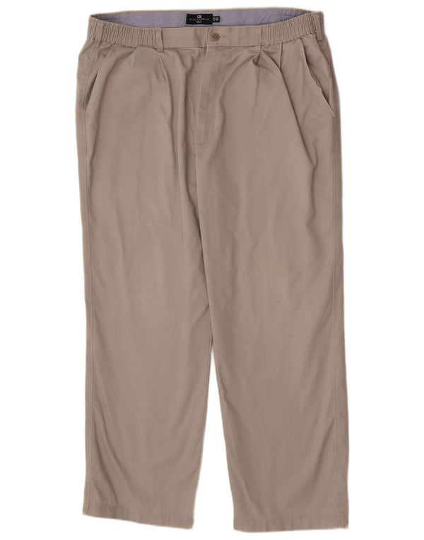 Marks & Spencer Herre Blue Harbor Lige Chinobukser W40 L29 Beige