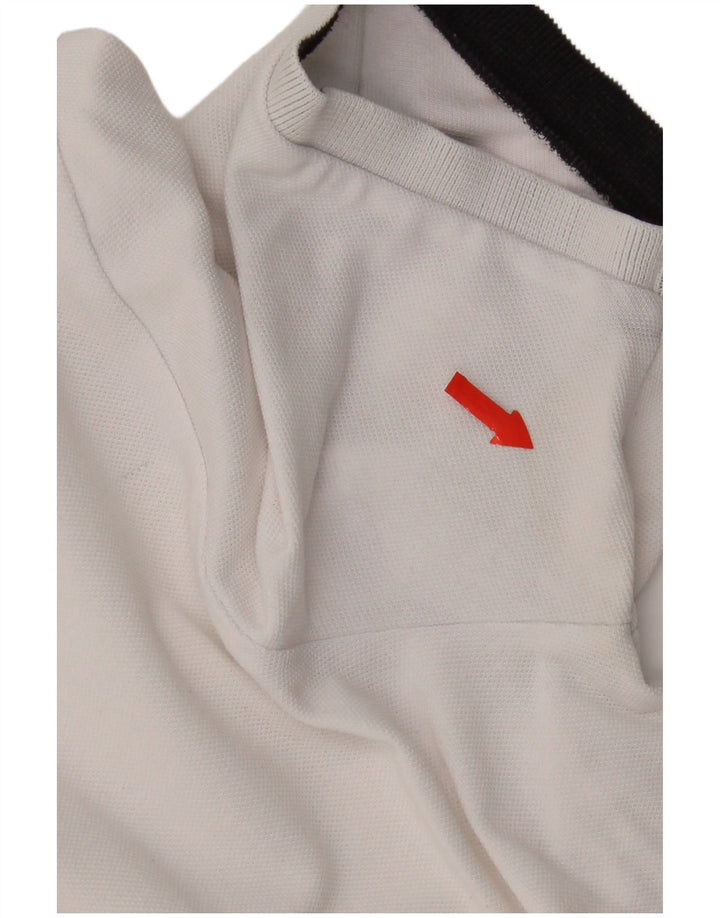 Adidas Herre Climalite Polo Shirt XL Hvid Bomuld