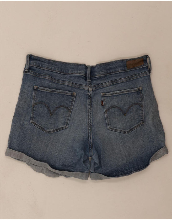LEVI'S Womens Distressed Denim Shorts W30 Medium Blue Cotton Vintage Levi's and Second-Hand Levi's from Messina Hembry 