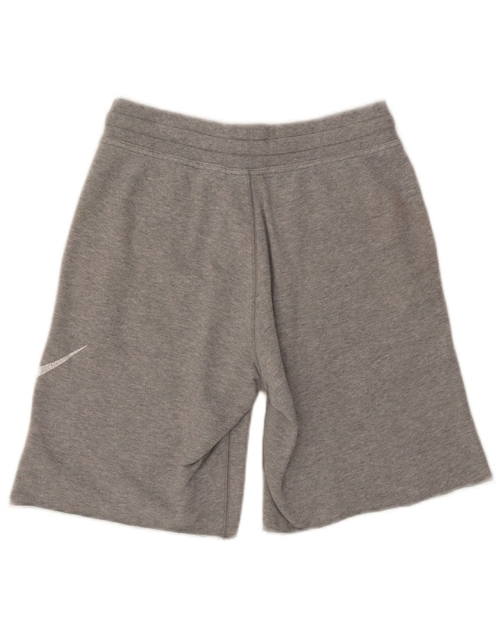 Nike grafiske sportsshorts til mænd, små grå bomuld