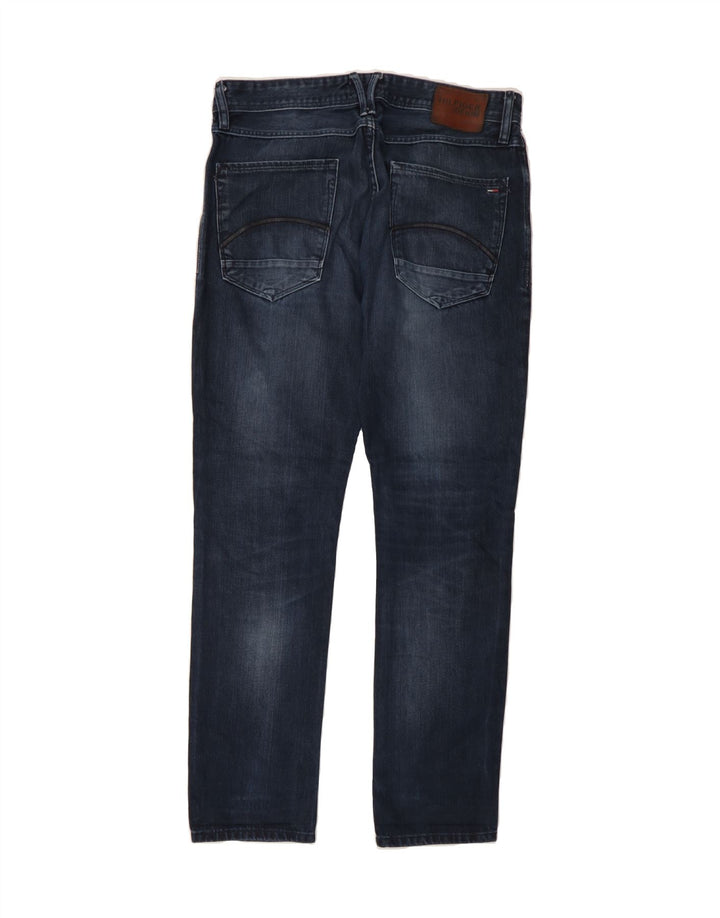 TOMMY HILFIGER Mens Slim Jeans W32 L32 Blue Cotton Vintage Tommy Hilfiger and Second-Hand Tommy Hilfiger from Messina Hembry 