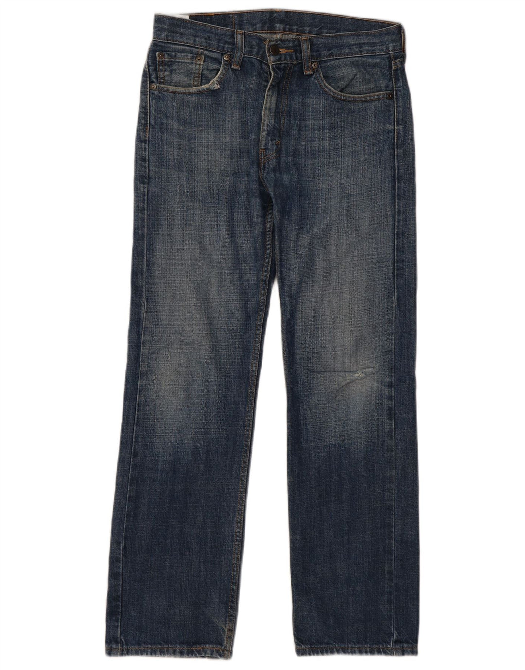Levi's lige jeans til kvinder W30 L30 Marineblå bomuld
