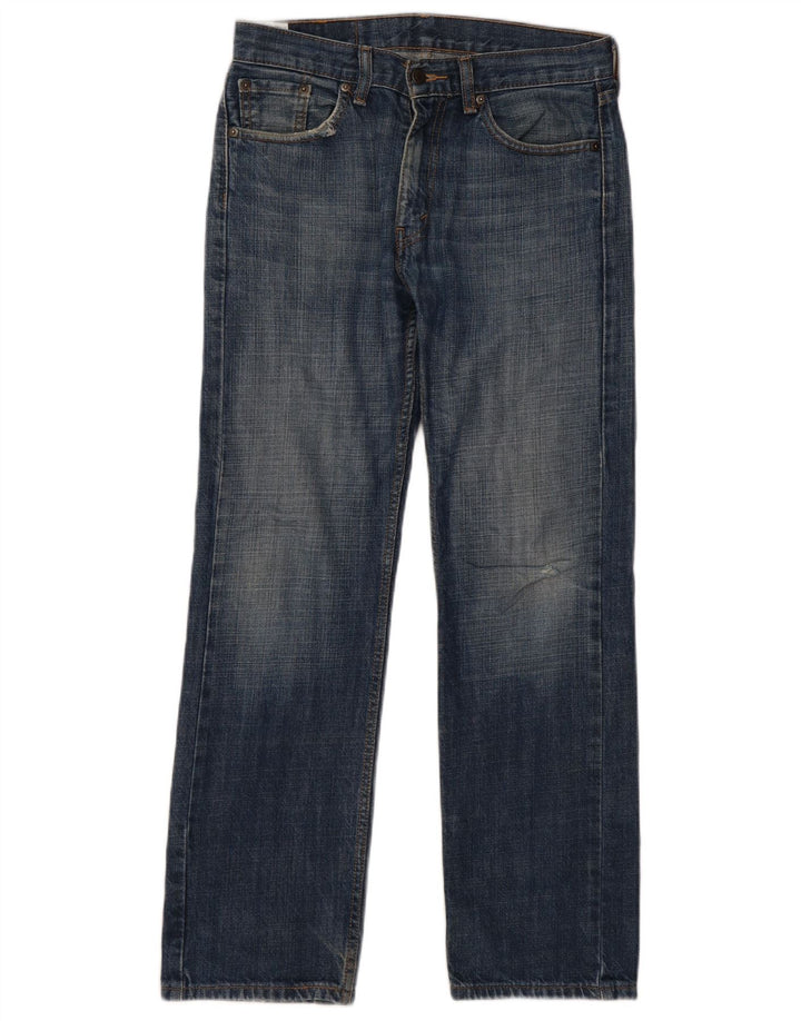 Levi's lige jeans til kvinder W30 L30 Marineblå bomuld