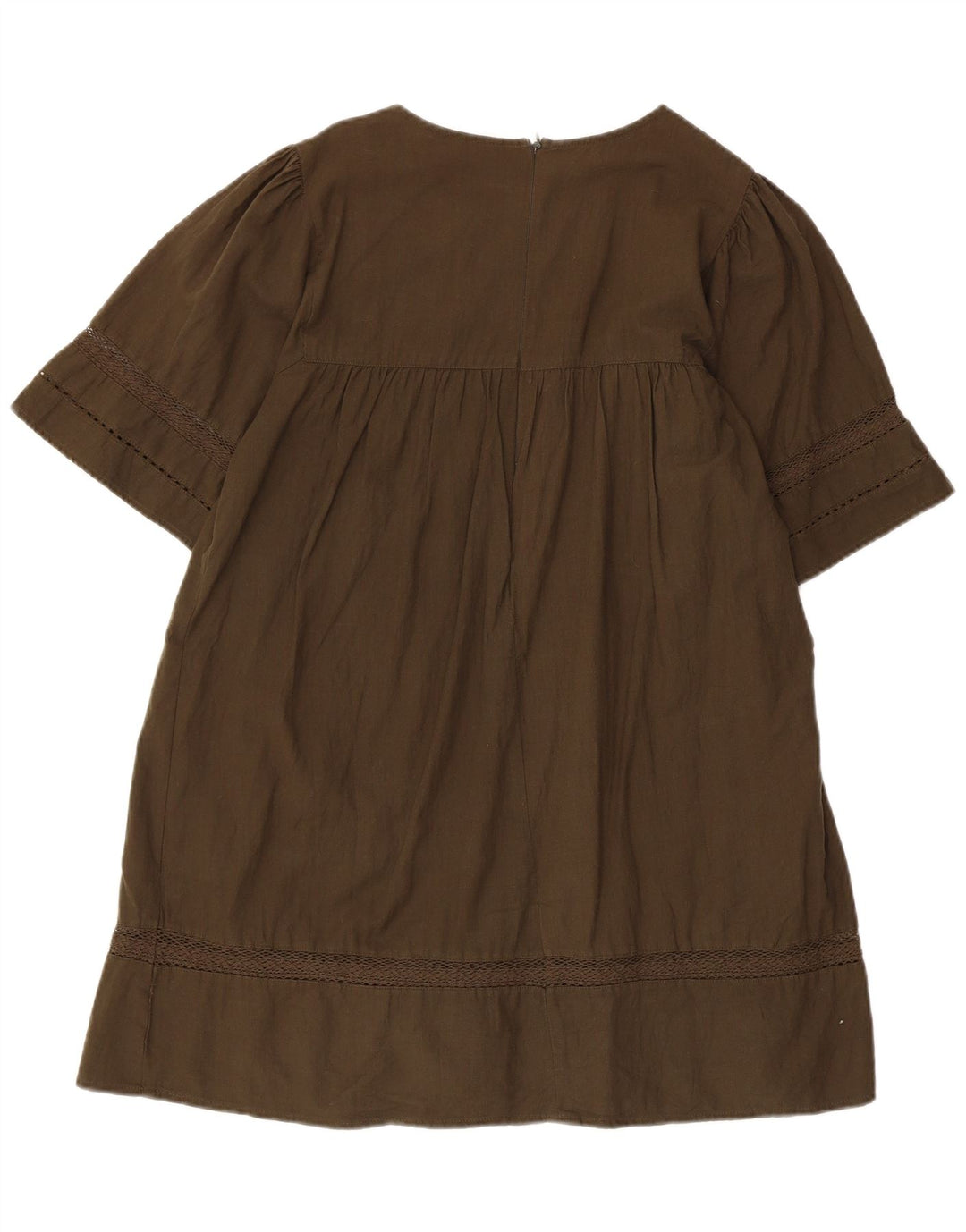 Zara Dame Playsuit UK 14 Medium Khaki