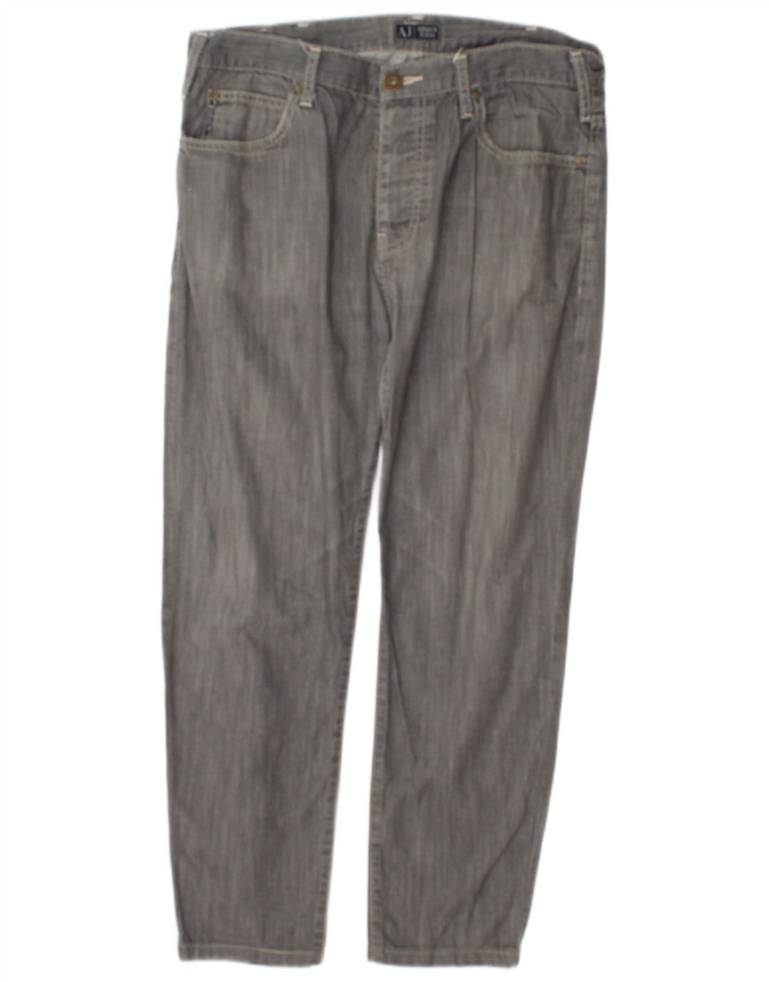 Armani Slim Jeans til mænd W33 L27 Grå