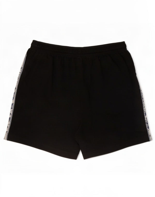 Diadora Herre grafiske sportsshorts Medium Sort Colourblock Polyester