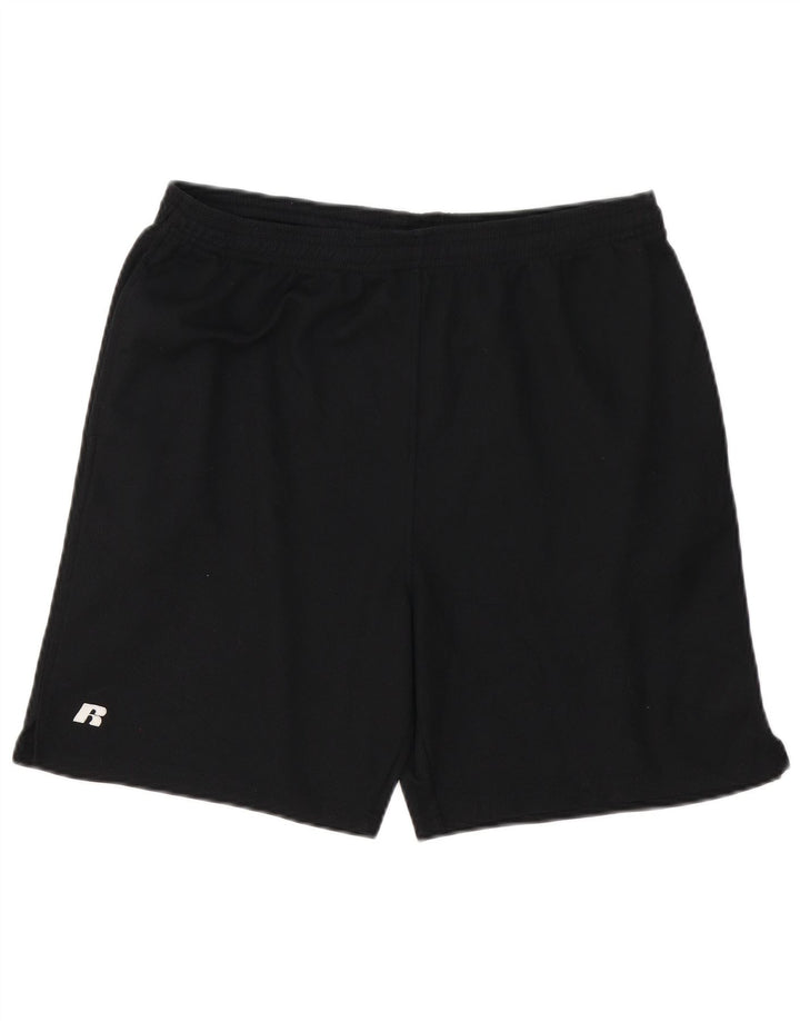 RUSSELL ATHLETIC Sportsshorts til mænd Medium Sort Polyester