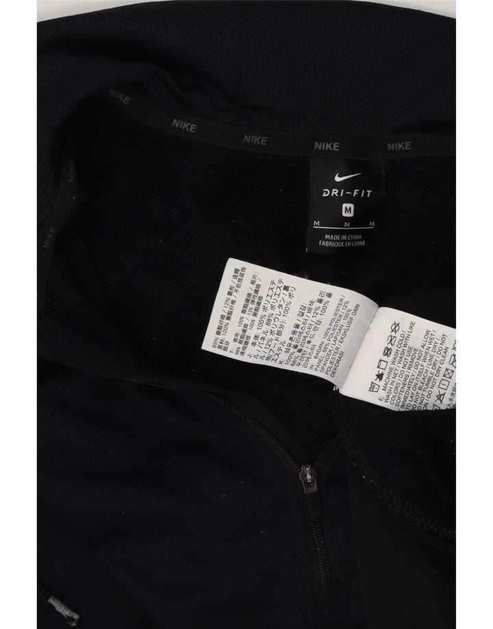 Nike Herre grafisk hættetrøje med lynlås-hals mellem marineblå polyester