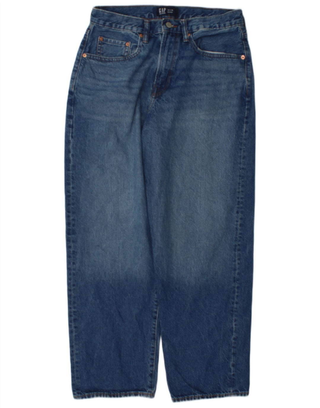 Gap Dame løse jeans W29 L30 Marineblå Bomuld