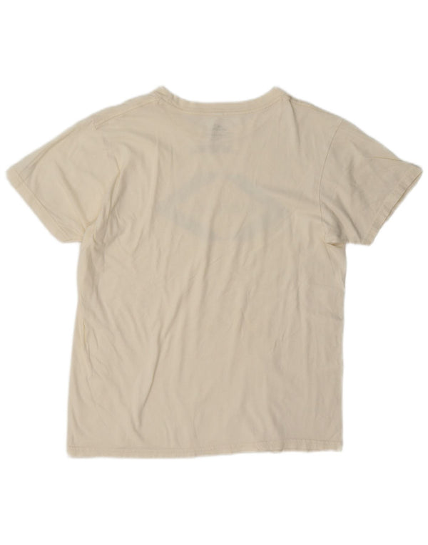 O'Neill Herre Standard Fit Grafisk T-shirt Top Medium Off White Bomuld