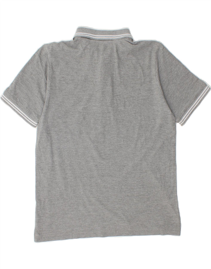 KAPPA Mens Polo Shirt Medium Grey Cotton Vintage Kappa and Second-Hand Kappa from Messina Hembry 