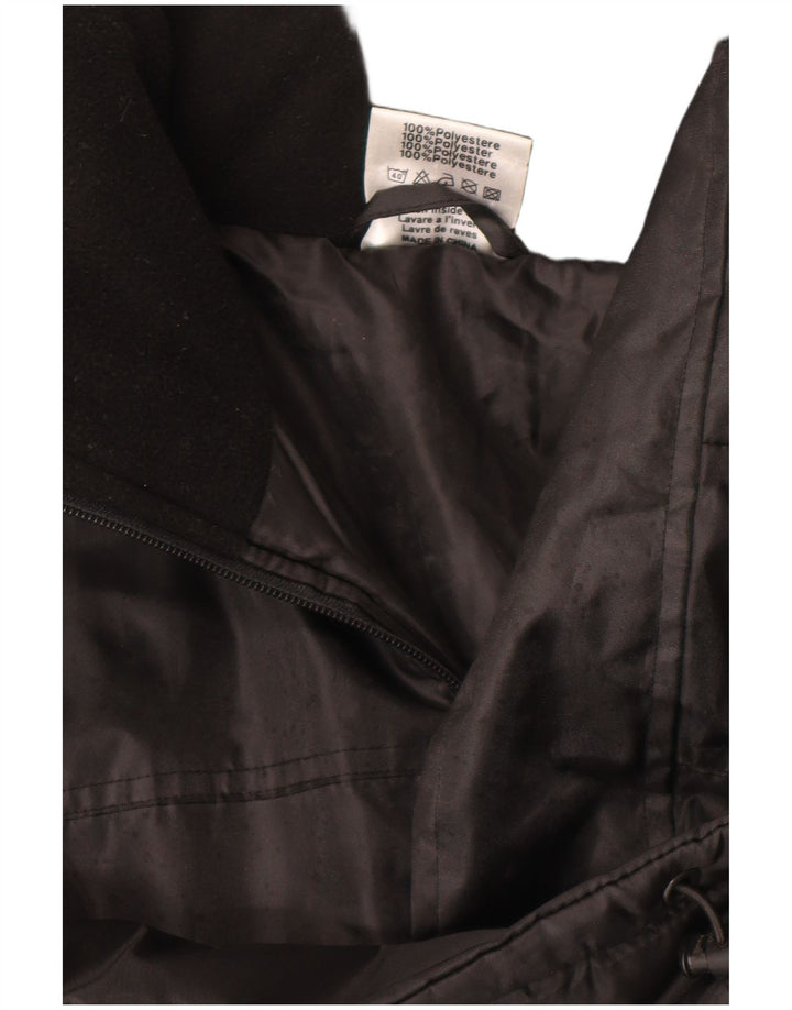 Asics Herre Graphic Windbreaker Jacket UK 40 Large Black Polyester