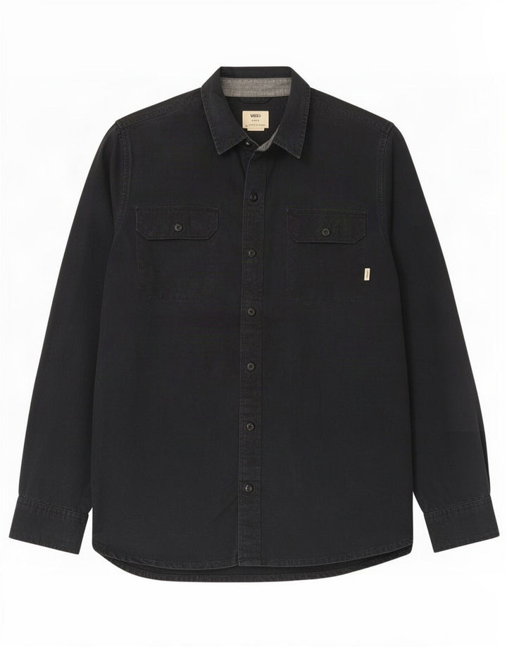 Vans Herreskjorte Medium Sort Bomuld