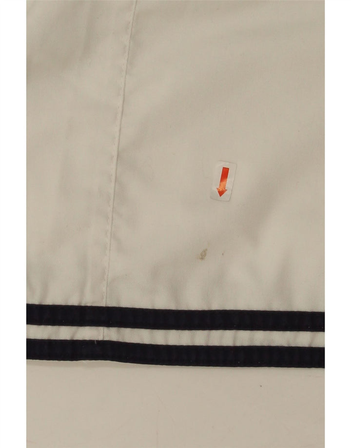 Ellesse Dame grafisk mininederdel UK 10 Small W24 White Colourblock