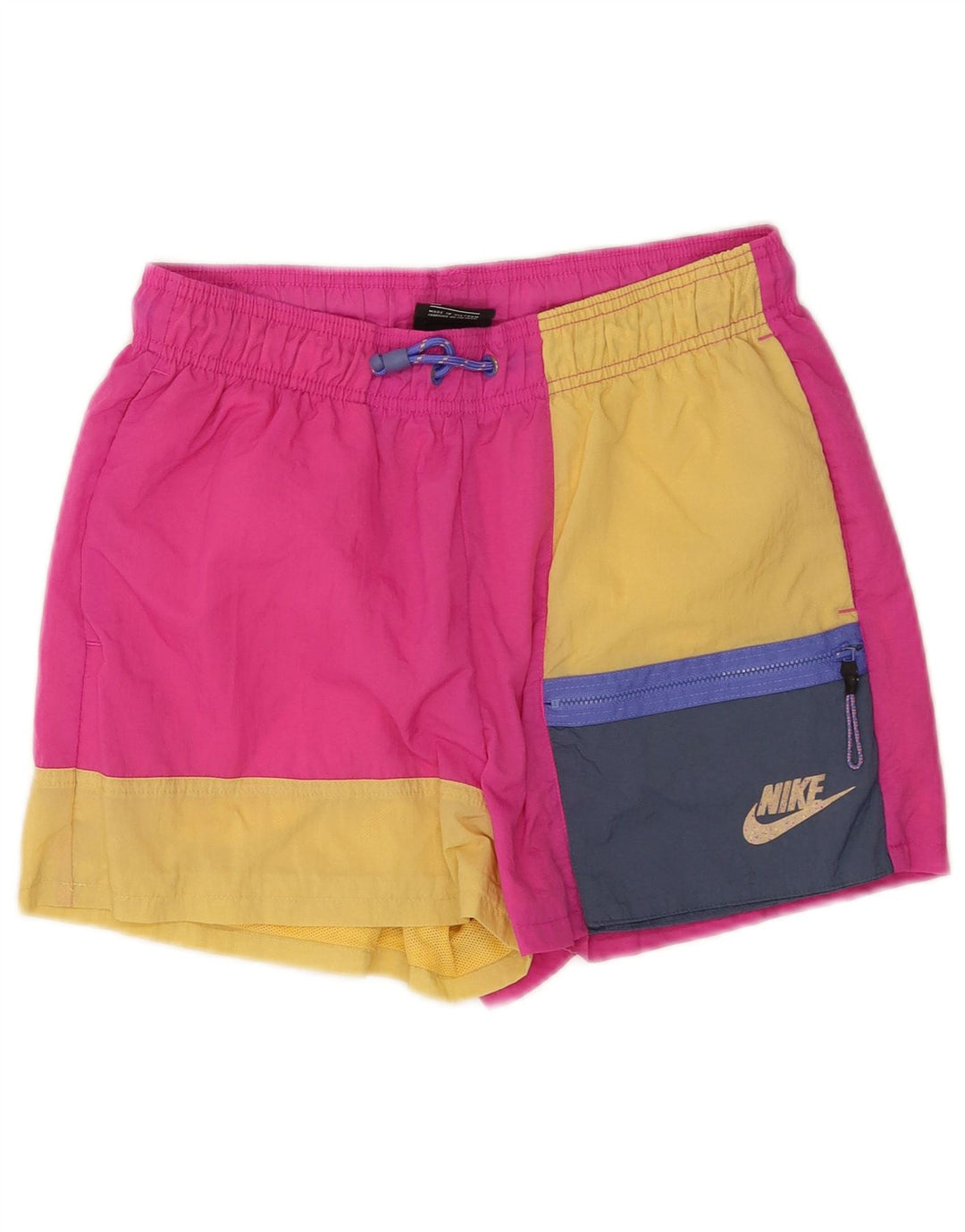 Nike Sportsshorts til mænd Medium Pink Colourblock Nylon