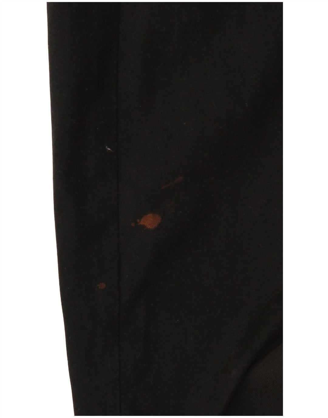 Marks & Spencer Straight Suit bukser til mænd W34 L29 sort bomuld