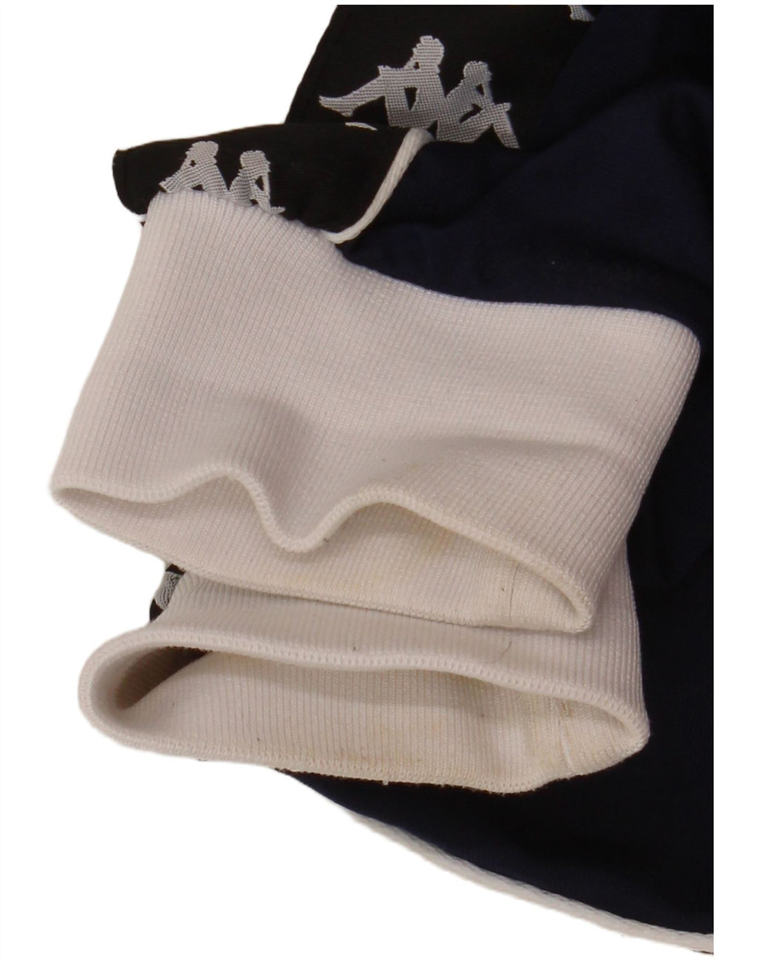 Kappa Herre grafisk træningsdragt Topjakke XL Hvid Colourblock Polyester