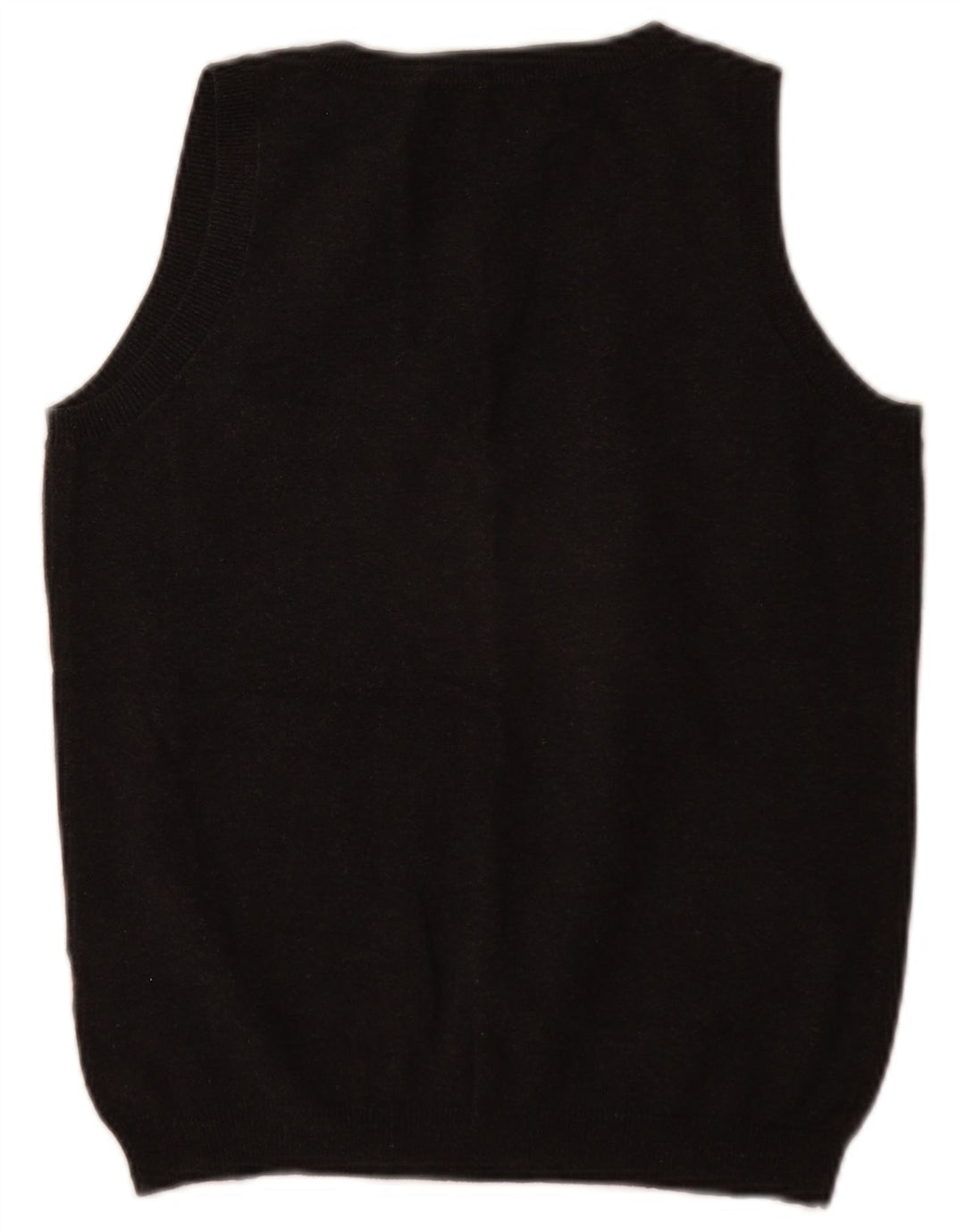Zara Dame Vest Tank Top UK 14 Stor Grå Bomuld