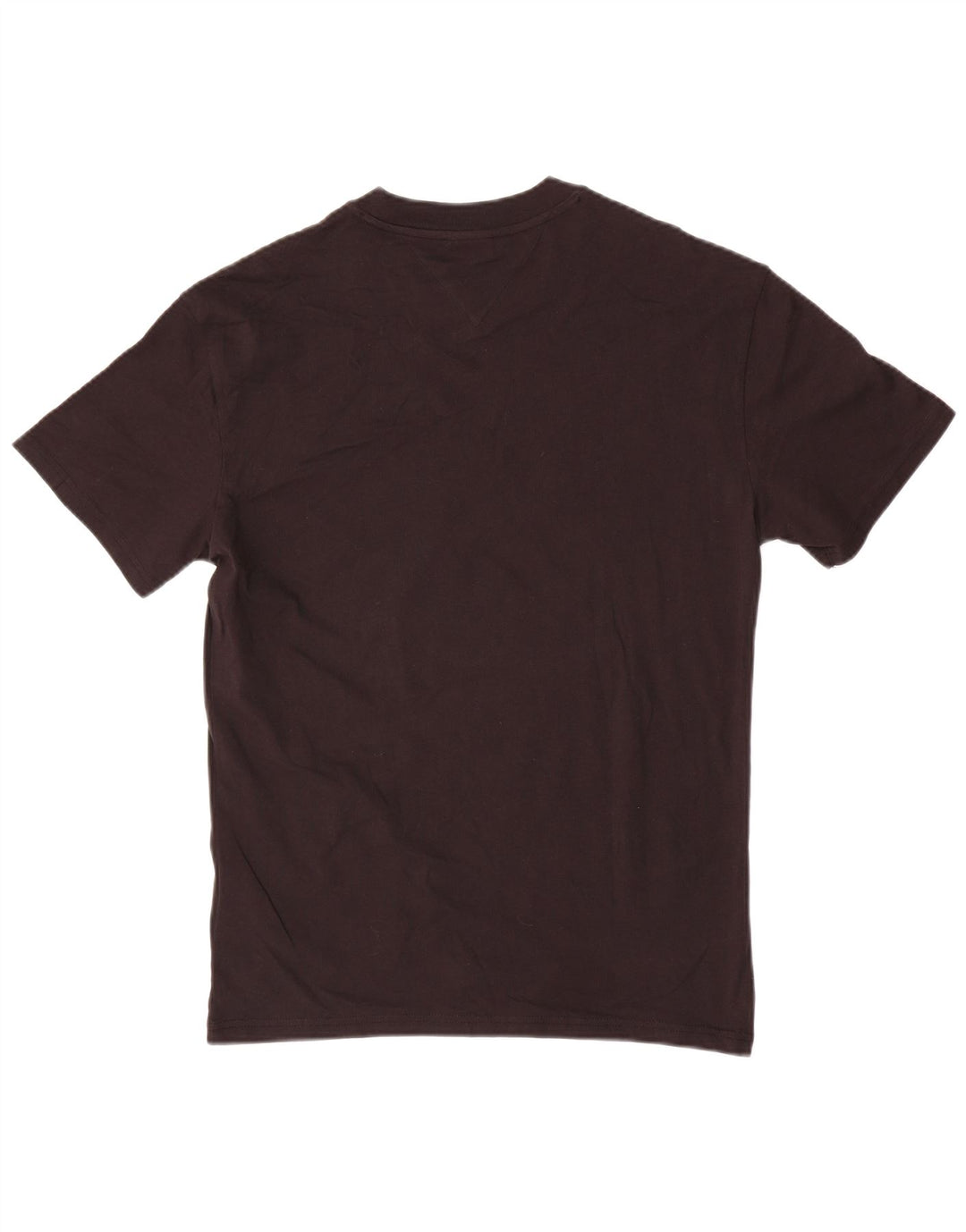 TOMMY HILFIGER Mens Graphic T-Shirt Top Small Black Cotton