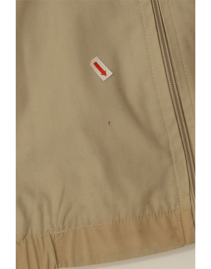 VINTAGE Mens Bomber Jacket UK 42 XL Beige Cotton Vintage Vintage and Second-Hand Vintage from Messina Hembry 