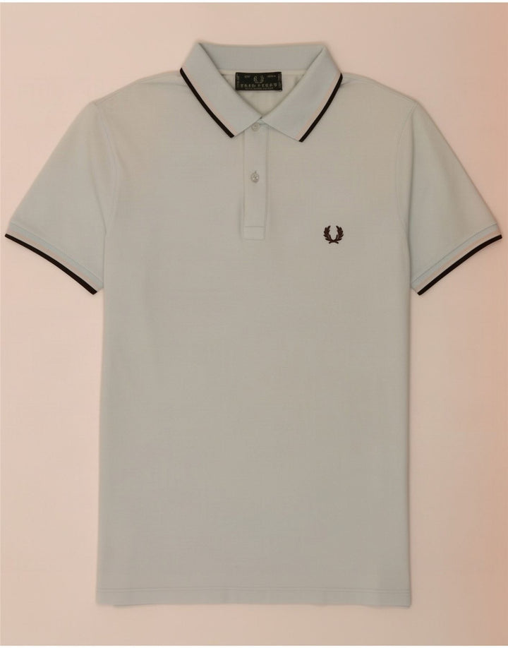 Fred Perry Herre poloskjorte lille blå bomuld