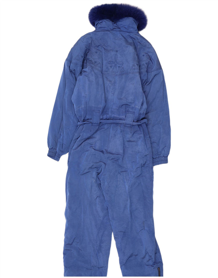 Colmar Dame Ski Jumpsuit IT 46 Stor Blå Geometrisk