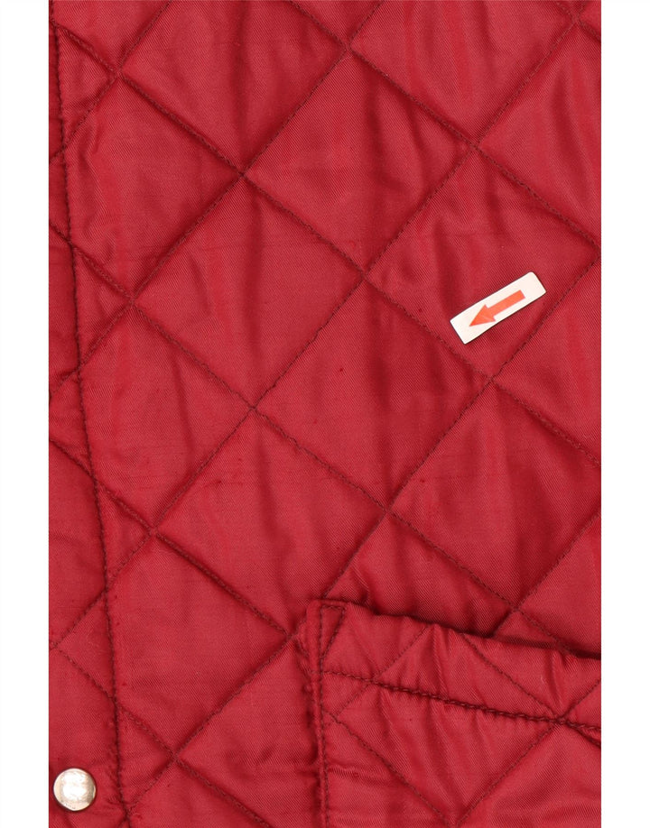 Rifle Herre Quiltet Jakke UK 40 Large Red