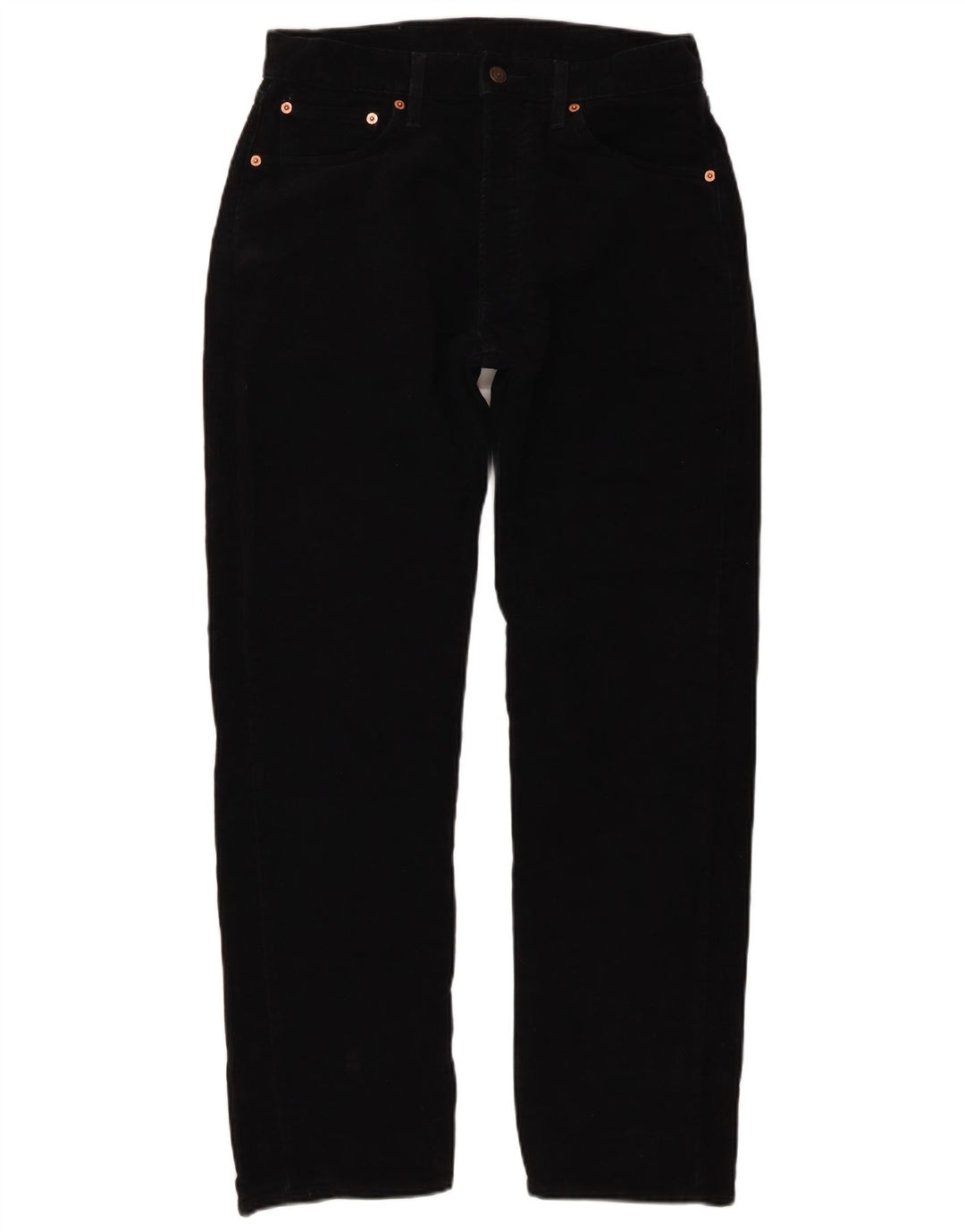 Levi's Herre 551 lige jeans W32 L30 sort bomuld