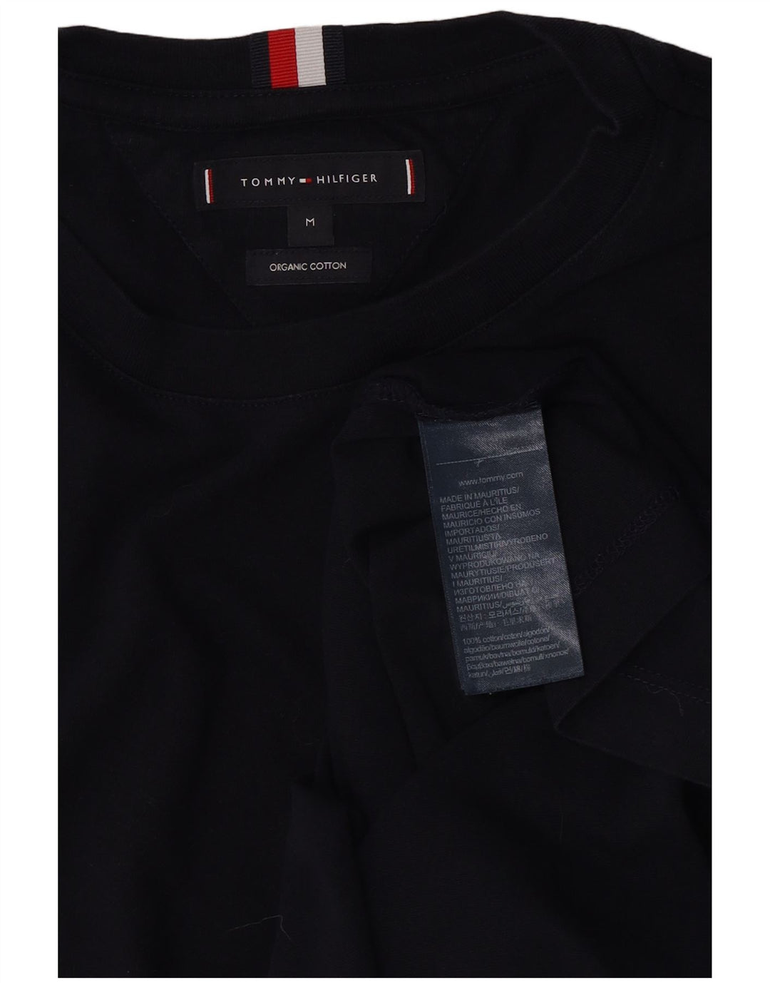 Tommy Hilfiger Herre T-shirt Medium Marineblå Bomuld