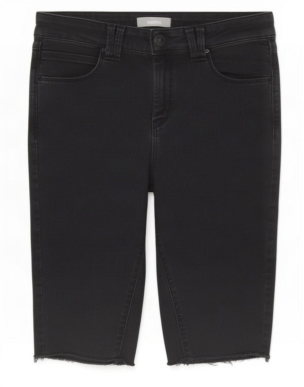 Marks & Spencer Dame denim Shorts UK 12 Medium W30 Grå Bomuld