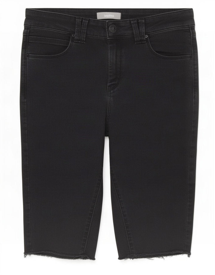 Marks & Spencer Dame denim Shorts UK 12 Medium W30 Grå Bomuld