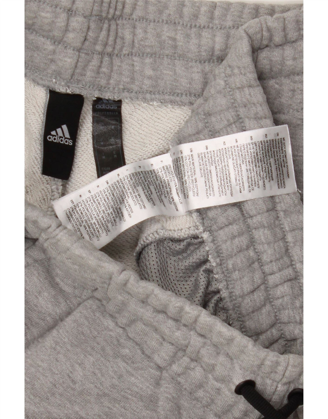 ADIDAS Mens Graphic Sport Shorts Medium  Grey Cotton Vintage Adidas and Second-Hand Adidas from Messina Hembry 