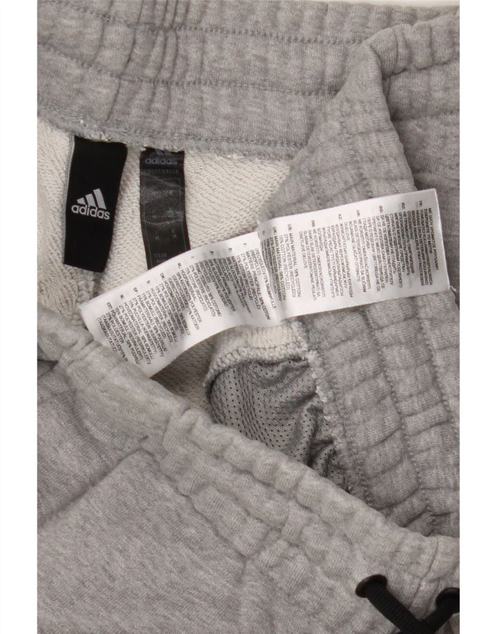 ADIDAS Mens Graphic Sport Shorts Medium  Grey Cotton Vintage Adidas and Second-Hand Adidas from Messina Hembry 