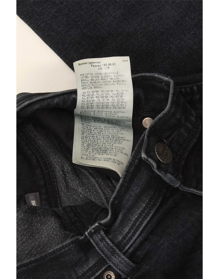 Wrangler Herre Texas Straight Jeans W32 L27 Marineblå Bomuld