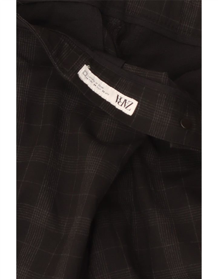 Zara Herre Tapered Chino Bukser Medium W31 L28 Sort Ternet