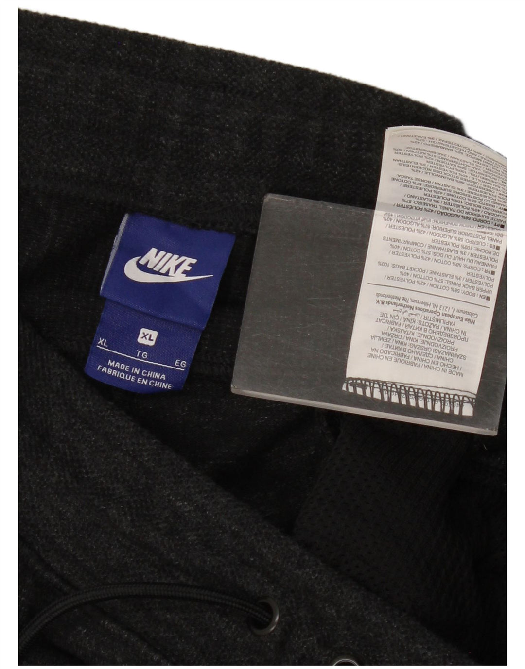 Nike træningsdragt til mænd Joggers XL Grå Flecked Bomuld