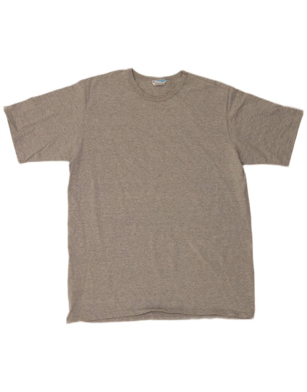 Champion Herre T-Shirt Top XL Grå Flecked Bomuld