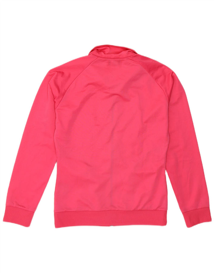 Kappa træningsdragt topjakke til kvinder UK 16 Large Pink Polyester