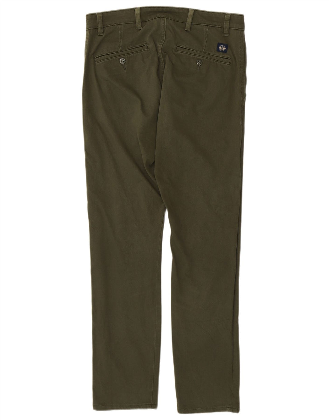 DOCKERS Herre Khakis Skinny Chino Bukser W30 L32 Grøn Bomuld