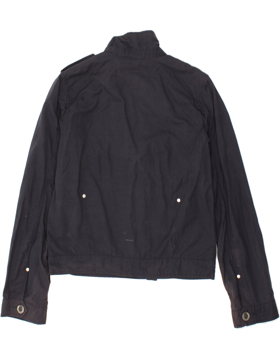 ENERGIE Boys Military Jacket 13-14 Years Navy Blue Vintage Energie and Second-Hand Energie from Messina Hembry 