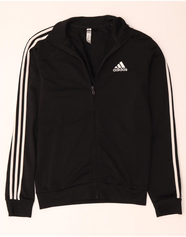 Adidas Træningsdragt til mænd, topjakke, lille sort polyester