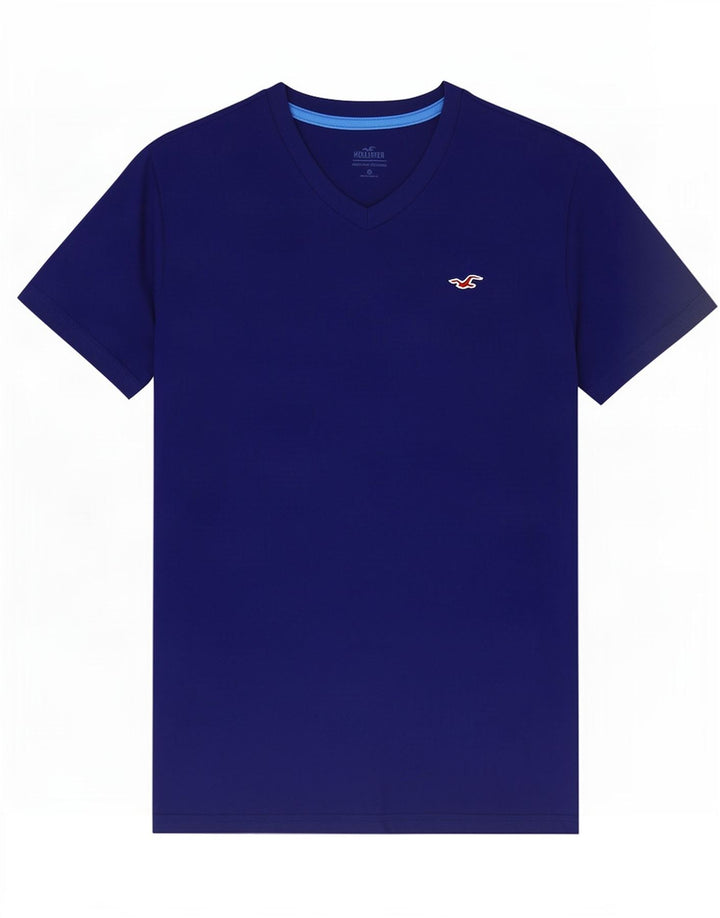 Hollister T-shirt top til mænd, lille marineblå
