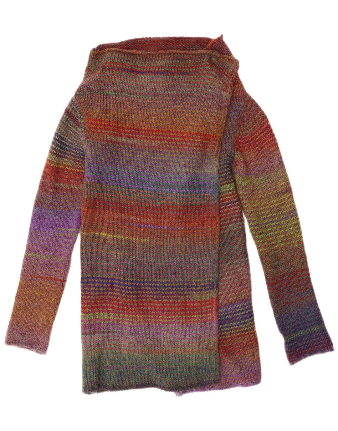 Marlboro Classics Kvinders Lang Cardigan Sweater UK 14 Medium Flerfarvet